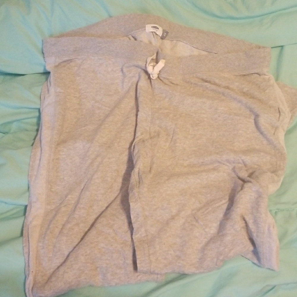 Light grey old navy sweat pants